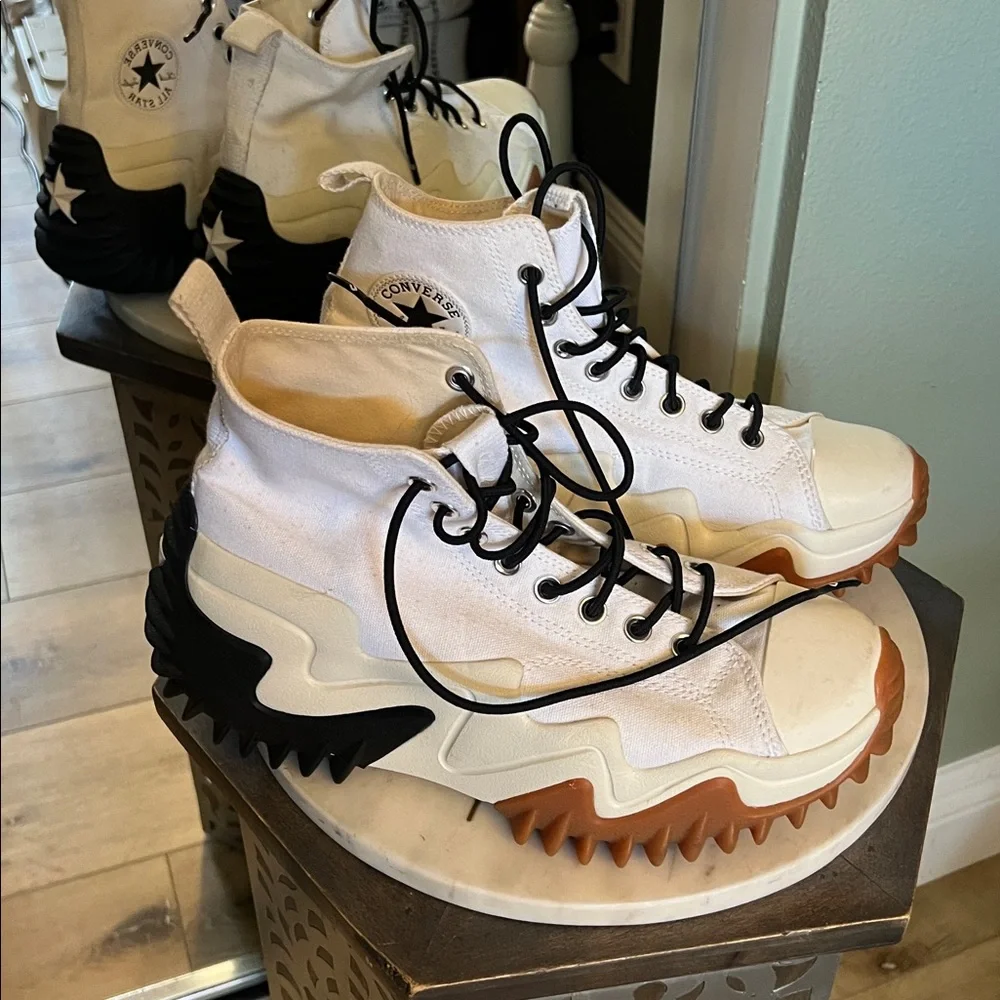 Converse, Run Star Motion Platform High-tops-Women's-9/Men's-7.5 - Picture 3 of 10